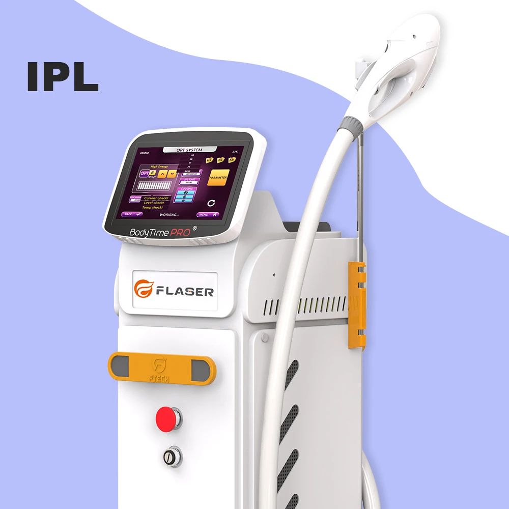 

New technology dpl opt hair removal and skin rejuvenation comprehensive instrument for beauty salons to solve skin problems, White