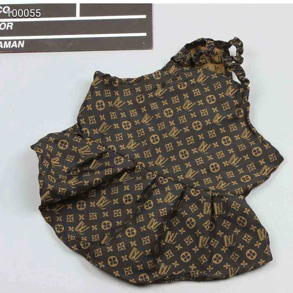 

Fashion Brand Luxury Design Pet Clothing Spring/Summer Puppy Dog Clothes Dress