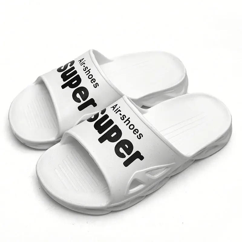 

2021 New Summer Man Thick Sole Slippers Thickening Bathroom Thick Sole Non-Slip Soft Home Man Slippers