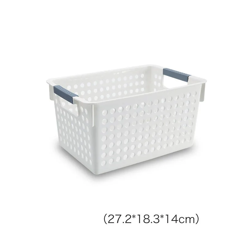 2019 hot sale new stackable basket storage  plastic storage basket for home