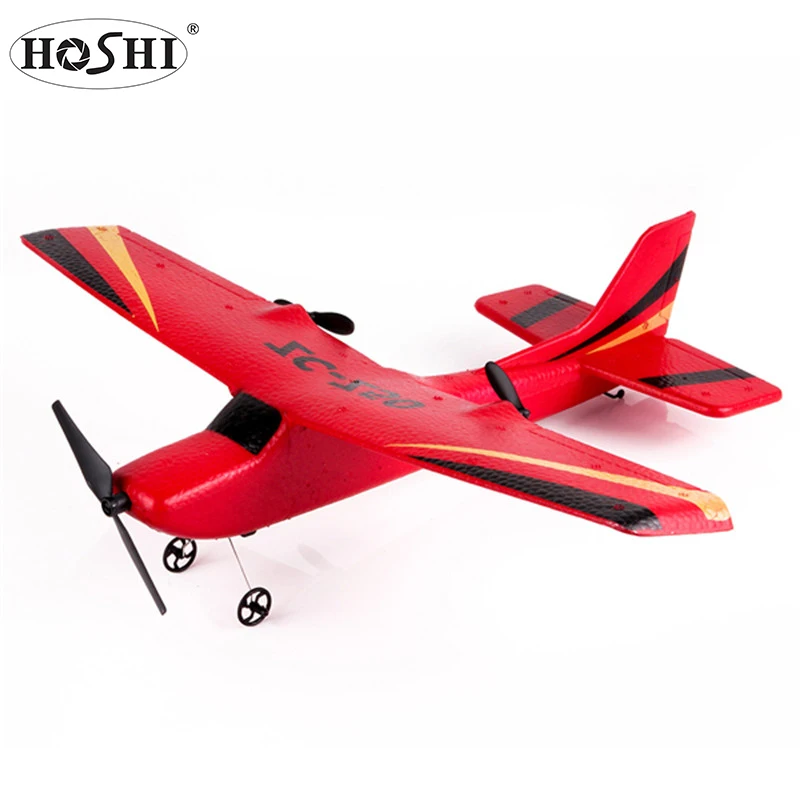 

Newest ZC Z50 RC Plane EPP Foam Glider Airplane Gyro 2.4G 2CH Remote Control 25 Minutes Flight Time Wingspan RC Airplanes Toy, Blue/ red