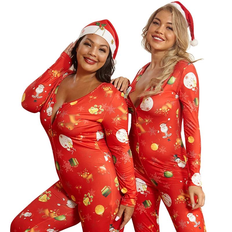 

Foma 20888 drop shipping 2020 sexy winter family christmas pajamas