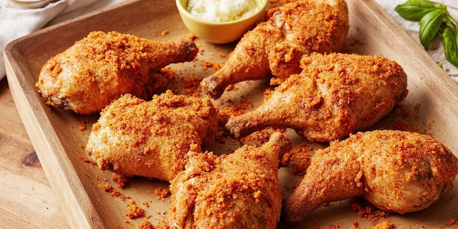Three different rub recipes laid out on a countertop