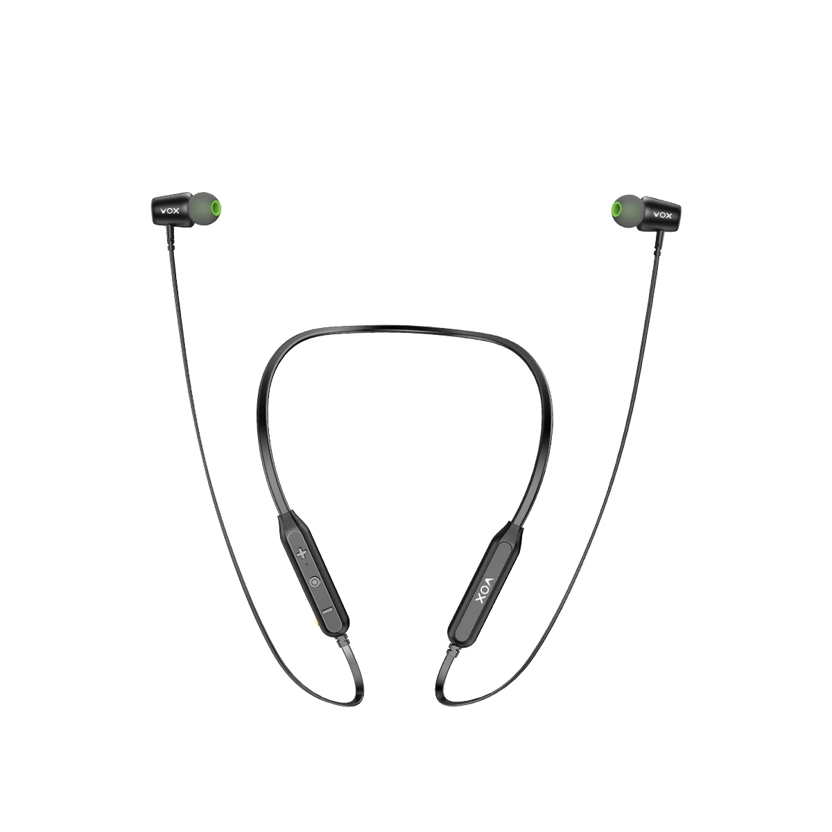 

Professional Headphones With Microphone Noise Isolation In-ear Earplugs Lightweight Headset for iOS and Android, Black