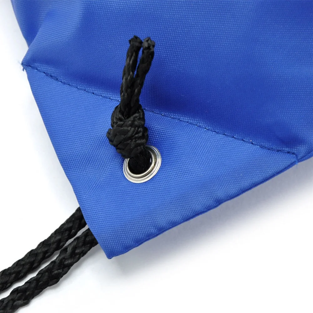 
High Quality Custom Polyester Drawstring Shoe Bag With Logo Printed 