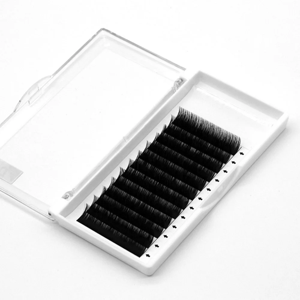 

handmade easy fan lashes private label 05 handmade lash fans lash trays foil rapid fanning, Natural black