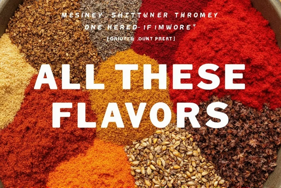 all these flavors a spicy journey through the world of spices