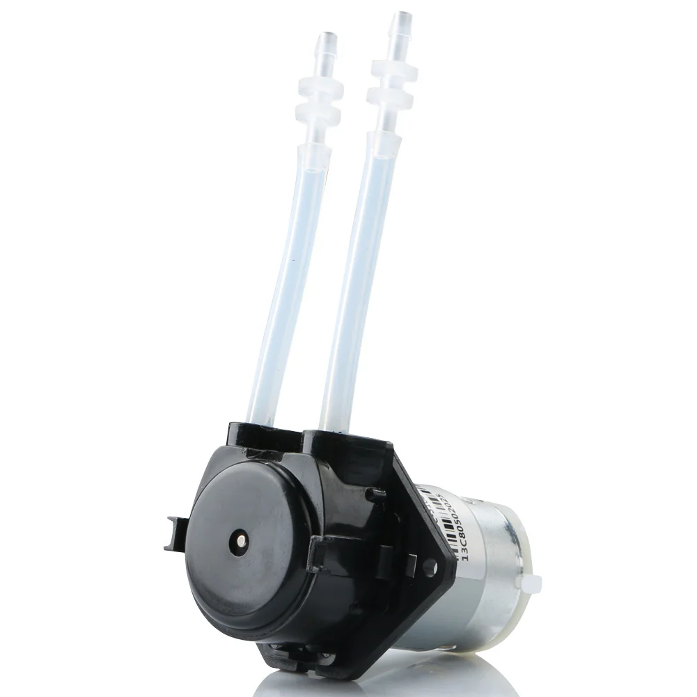 
DC Self-priming Flat Plate Type Liquid Hose Pump Dosing Pump Peristaltic Pump 