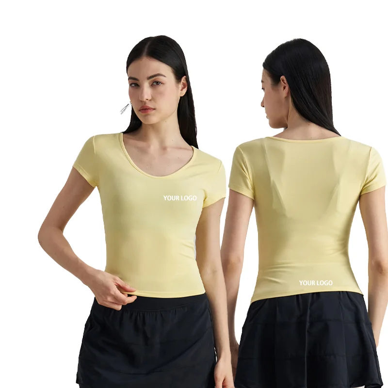 防静电Short Sleeve瑜伽Top
