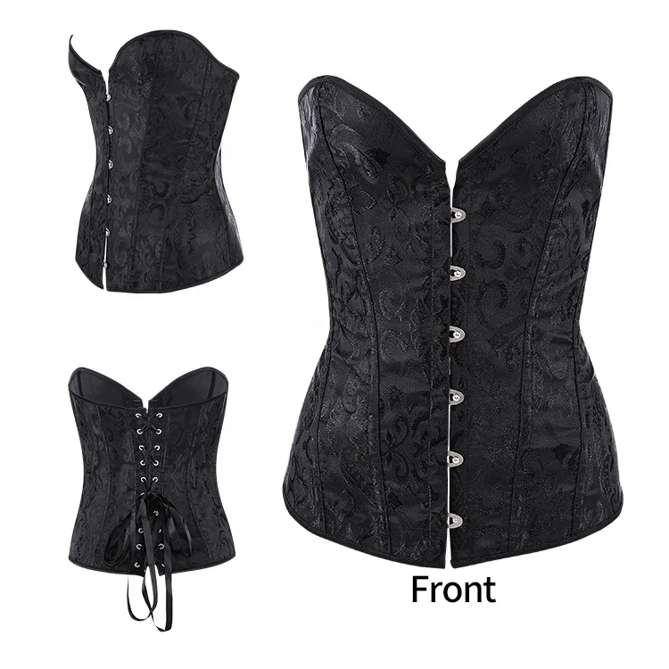 

High Quality womens Sexy Brocade Vintage Lace Boned Renaissance Corset for Weight Loss