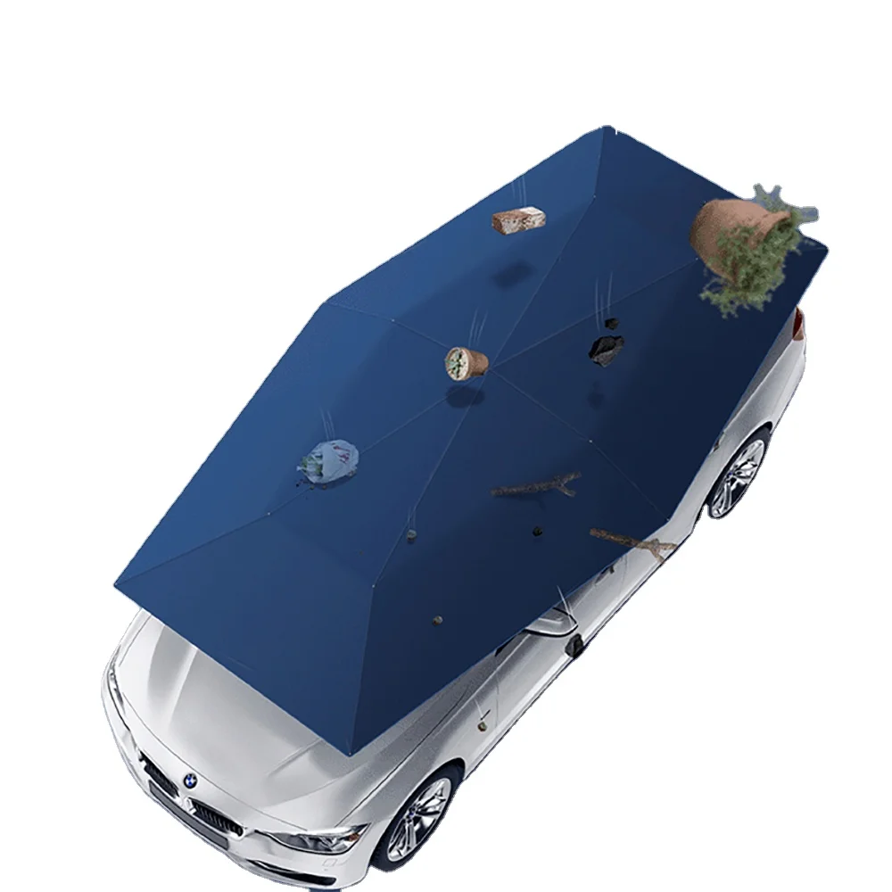 FEAMONT Nylon 5.2M Car Windshield Umbrella Sun Shade Portable Manual Car Covers Shades Umbrella