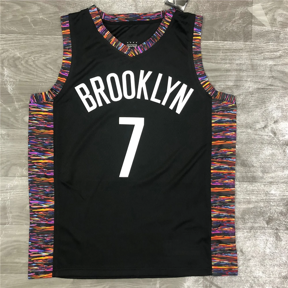 

2021 High Quality Bklyn basketball jersey Shorts Nets City version Durant #7 Irving #11 Harden#13 men's training sports uniform, As picture