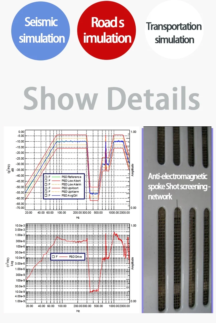 Easy to control digital multi use vibration tester with CE certificate