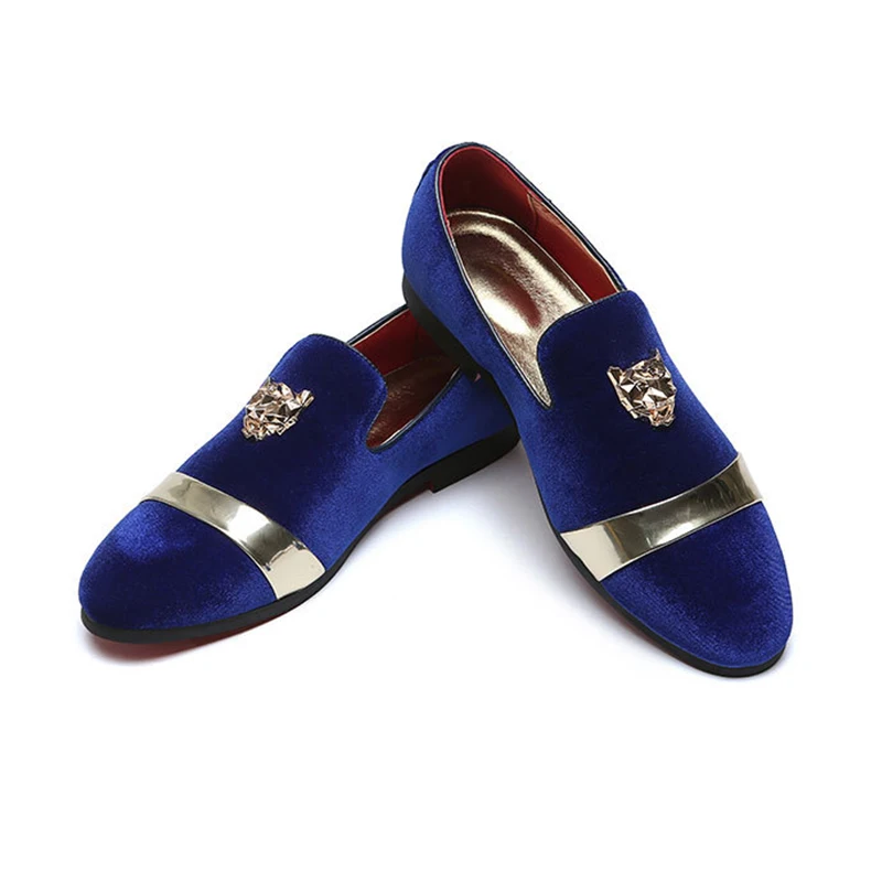 

New loafers shoes for men Fashion Slippers Men Party Wedding Dress Shoes