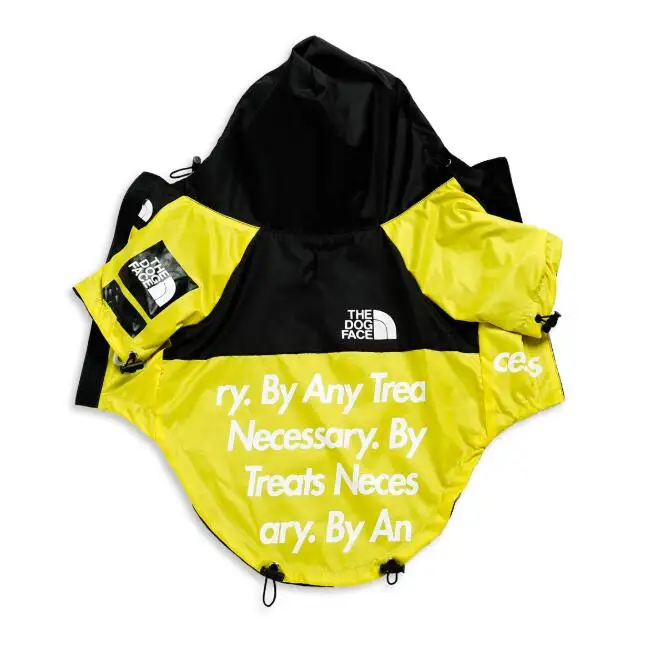 

American popular brand waterproof large dog pet coat dog windbreaker