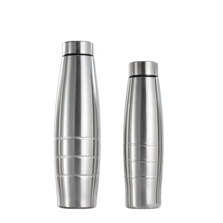 

High Quality Sports Water Bottle for Kids Stainless Steel Creative, Silver