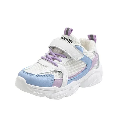 

NI AN OEM Calzado deportivo new comfortable children latest cheap high quality beautiful flat feet children casual shoes, White blue