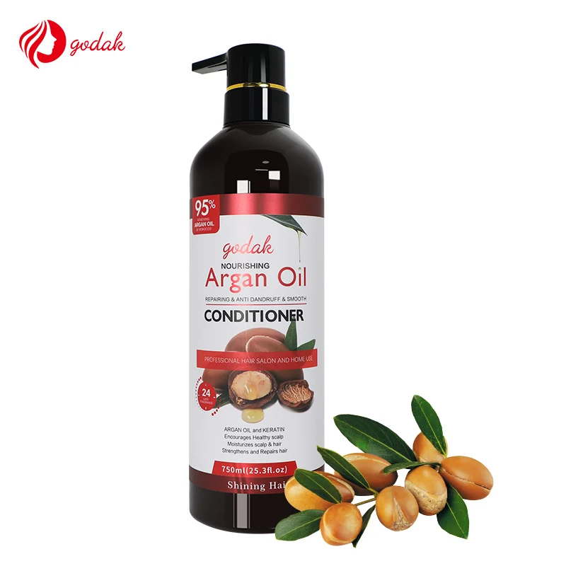 

OEM Private Label Moroccan Argan Oil Nourishing Best Natural Organic Keratin Hair Shampoo Conditioner