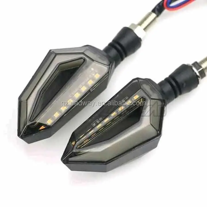 Universal Flowing Flicker 12v Led Light Moto Driving Led Bulbs Scooter