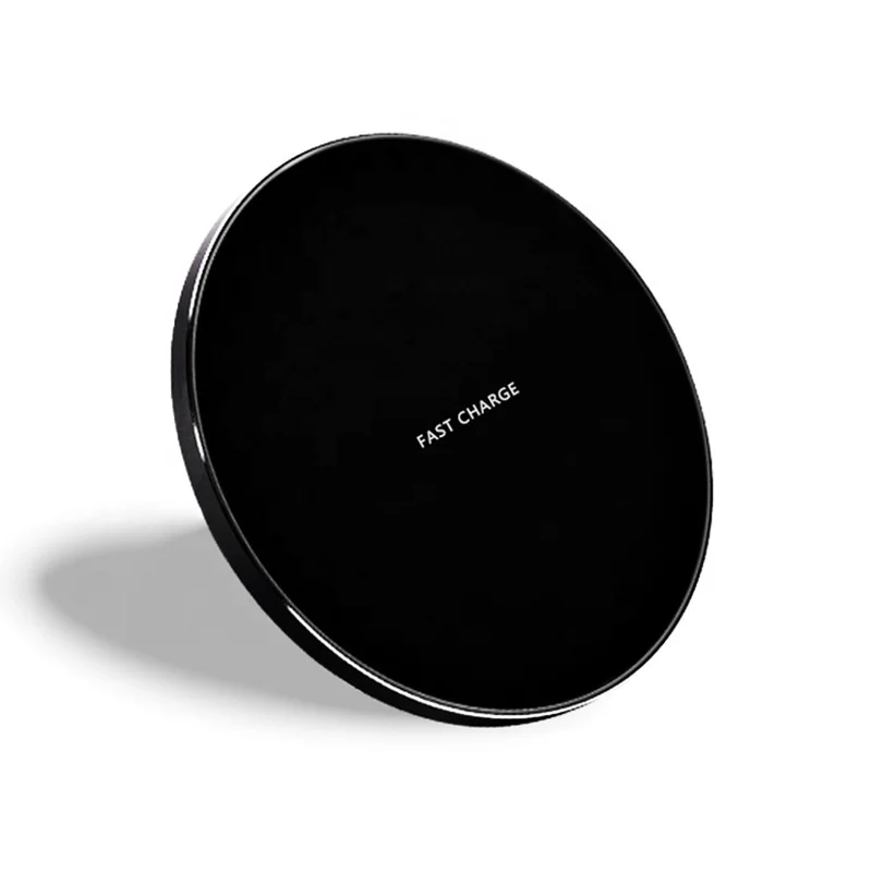 

Smart Small Wireless Charger Universal Phone Wireless Charger For Huawei P40 For iphone 11 pro max 10W Fast Charging, Black,white