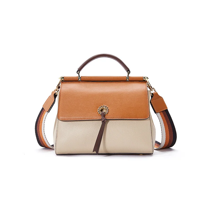 

China Wholesale 2019 New Trending Product Genuine Leather Women Tote Bags Ladies Handbags Purses