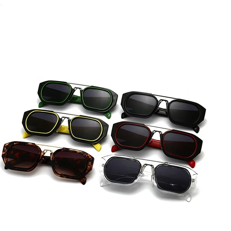 

Retro Square Small Frame Sunglasses Fashion Women Sun Glasses, 6 colors