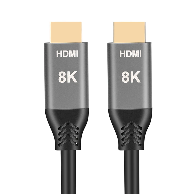 New Arrivals 0.3M-5M HDMI to HDMI Cable 4K@120Hz 8K 3D male to male cable HDMI2.1 Nylon 48Gbps for Laptop Desktop to Projector