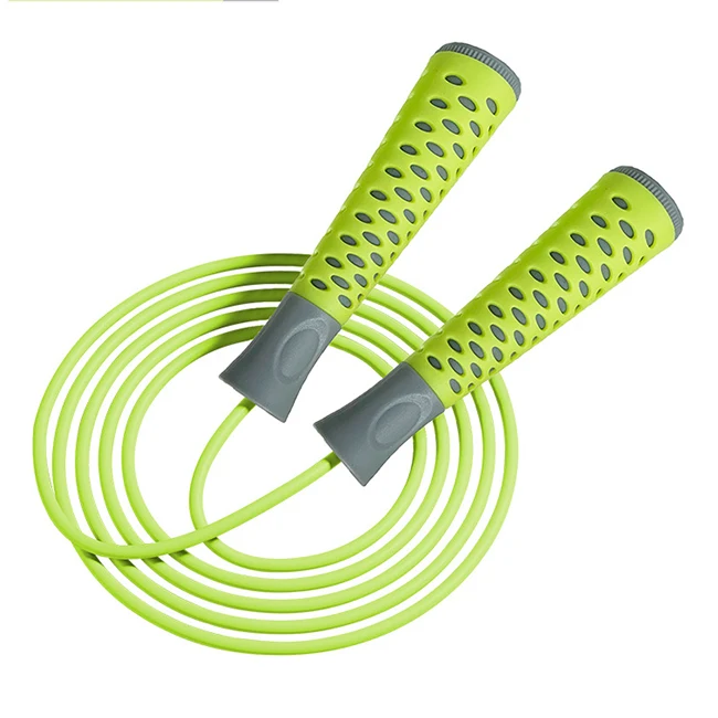 

Wholesale PVC Kids Jump Rope Lightweight Weight Loss Speed Jump Rope, Green