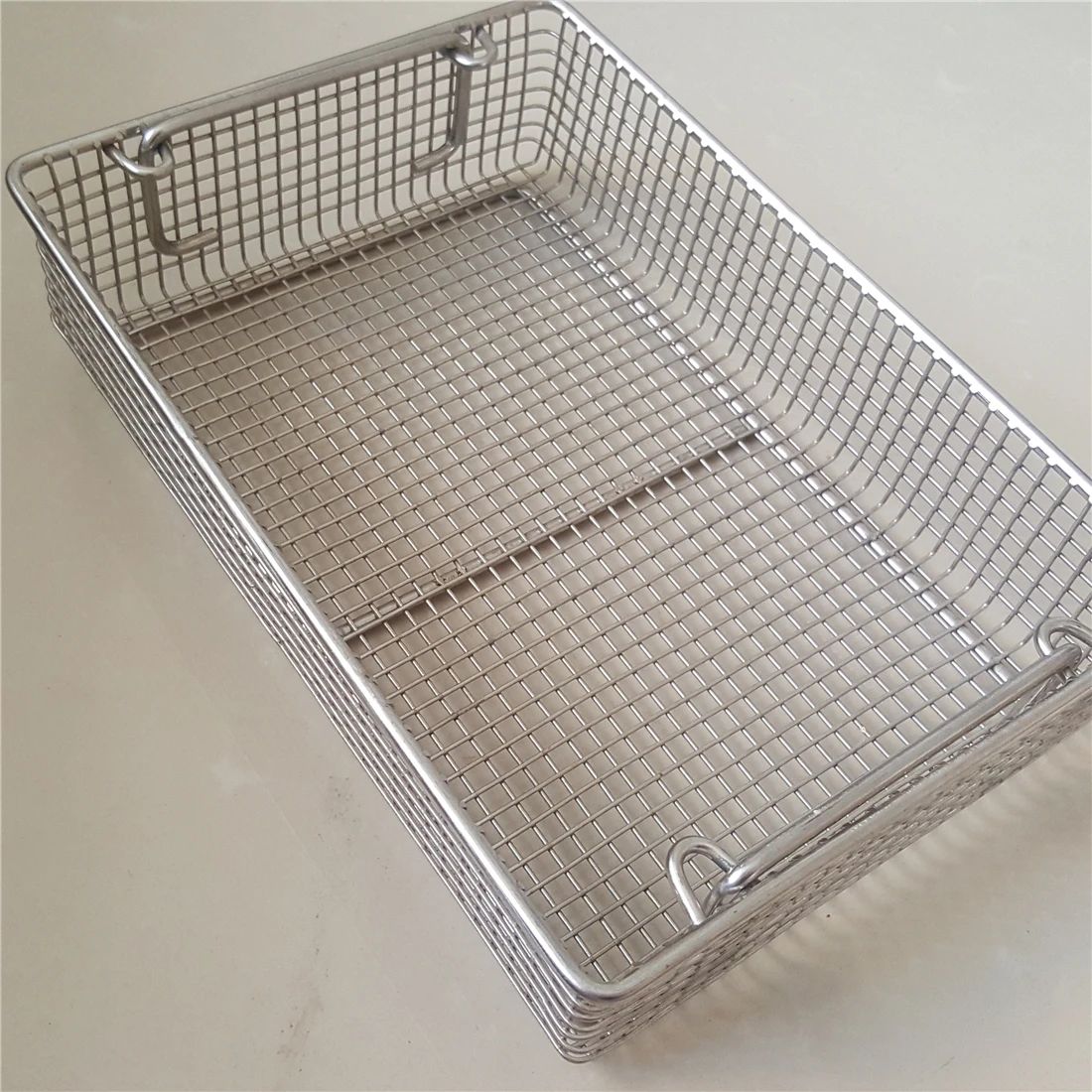 Venta al por mayor 304 cestas de acero inoxidable de online los mejores