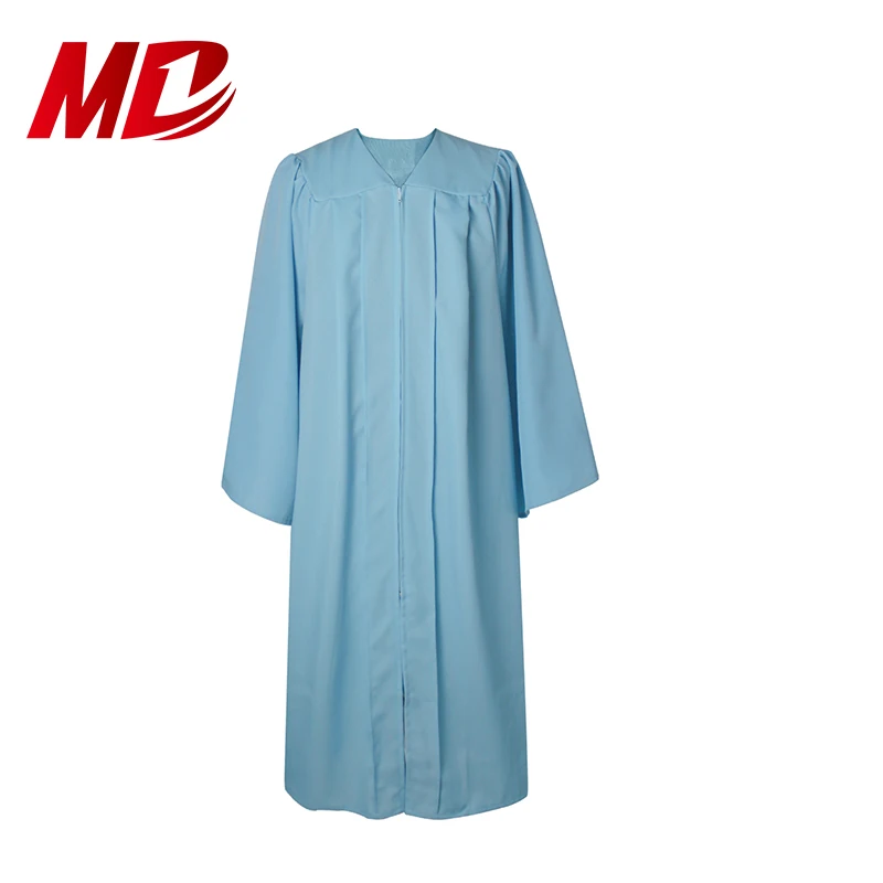 
Economy Bachelor Graduation Cap and Gown Matte Sky Blue 