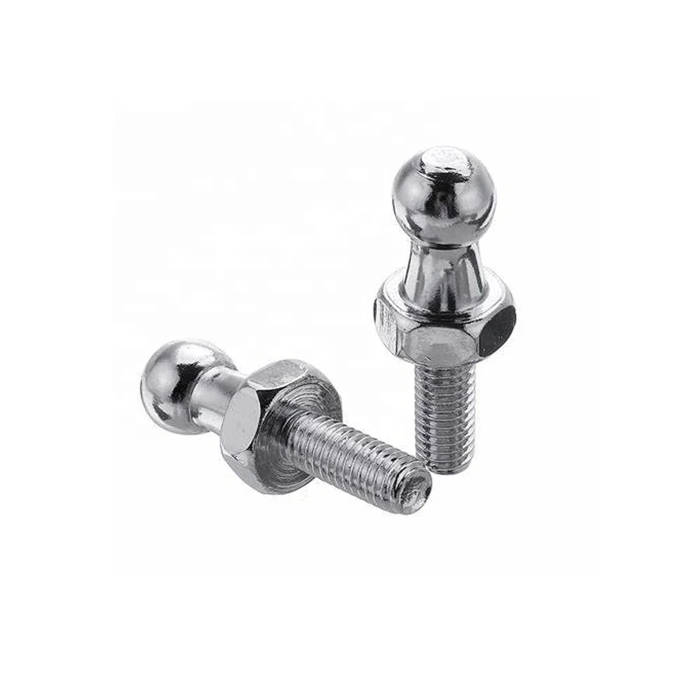 Steel Zinc Plated M8 Ball Head Stud Bolt Buy Stud Bolt,M8 Stud Bolt