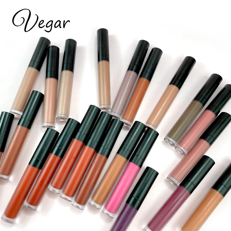 

OEM New Arrival Wholesale Custom Cosmetic Makeup Lip Gloss Private Label Velvet Liquid Lipstick Matte Lip gloss, Available