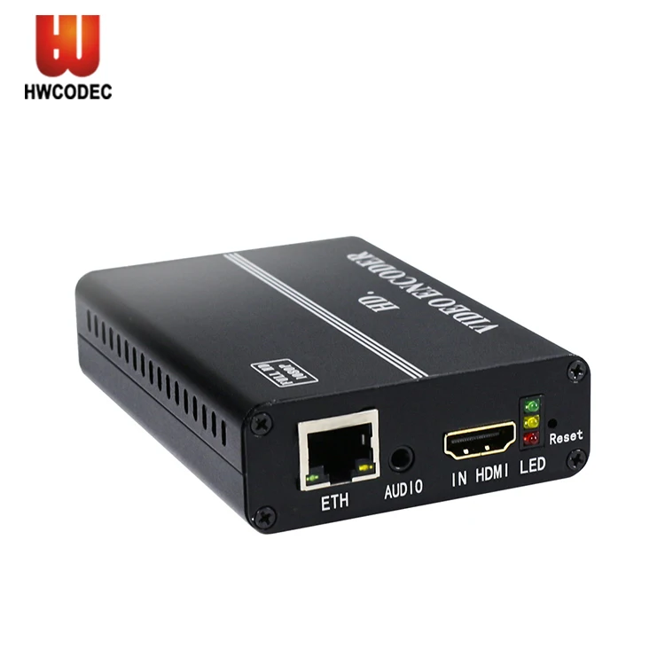 

Haiwei H.264 hdmi ip LAN Connection video encoder for YouTube Facebook Wowza Live Streaming