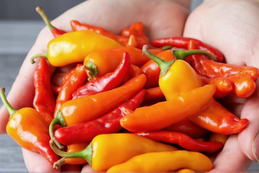 Comparison chart of Anaheim and substitute peppers