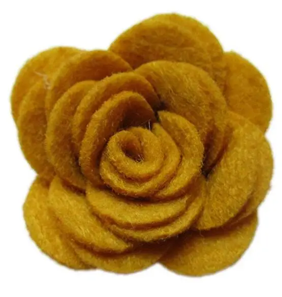 Felt Rose Flowers Applique for DIY Headband Hair Accessory Craft