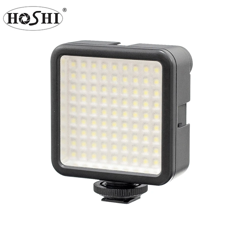 

HOSHI HS-10 W49 LED Light Video Lamp For Camera Canon Nikon Pentax DSLR, Black