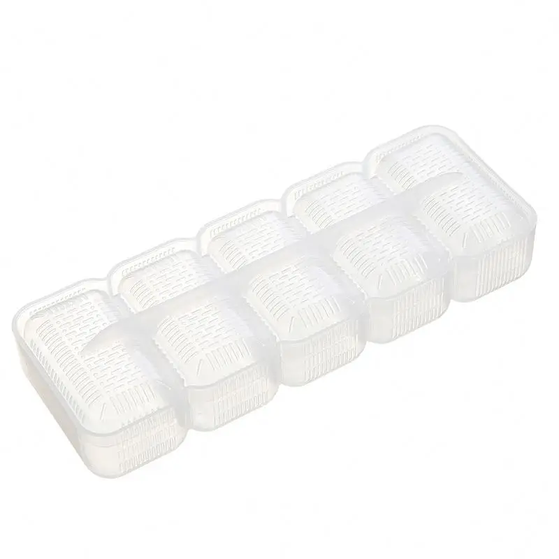 

Square sushi trays HOPr5 sushi making kit mold sushi making tool, Transparent