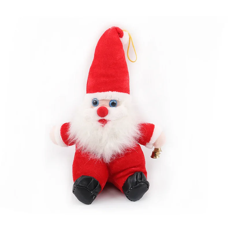 

2021 Xmas Santa Claus Pet Kids Gift Children Dog Chew Squeaky Soft Hot on Amazon Toys Interactive Plush Christmas Toys