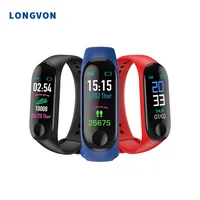 

M3 Best seller Shenzhen smart watch Sport fitness control Health Bracelet with user manual