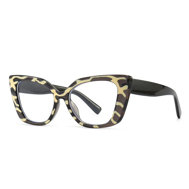 

Square Fashion Colorful Plastic Eyeglasses Frames Blue light blocking Glasses Women frame glasses eyewear