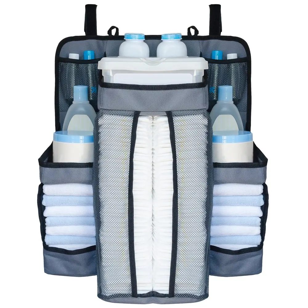 

High Quality Stylish Multifunctional New Born Baby Diaper Bag Oxford Nappy Bag Organizer