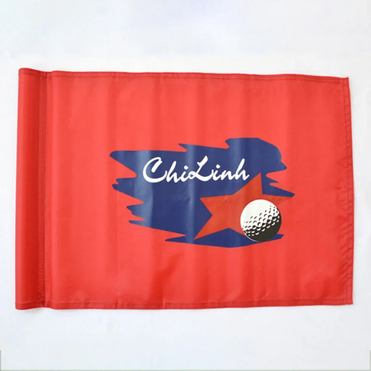 Wholesale Custom Hole Polyester Material Cheap Mini Printing Golf Flag Buy Golf Flag,Mini Golf