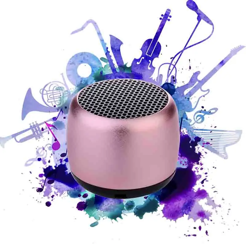 

Wholesale Cheap Coin Size Subwoofer Outdoor Sports Portable BT Wireless Small Mini Speaker