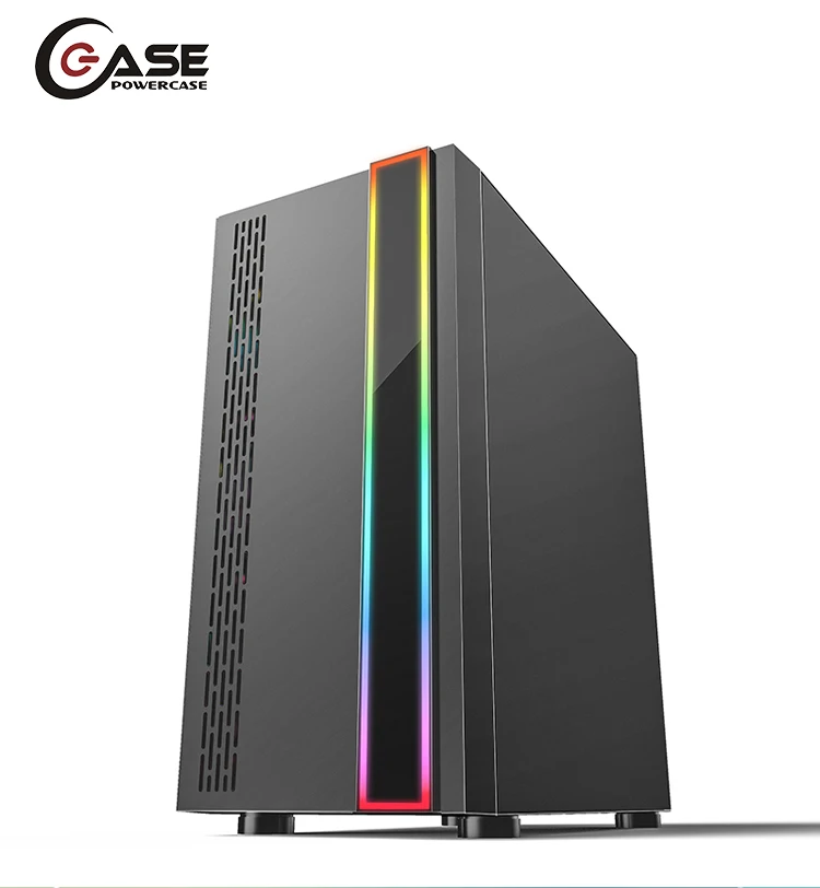 Atx Horizontal Desktop Best For Cooling Clear Plastic Newest Computer