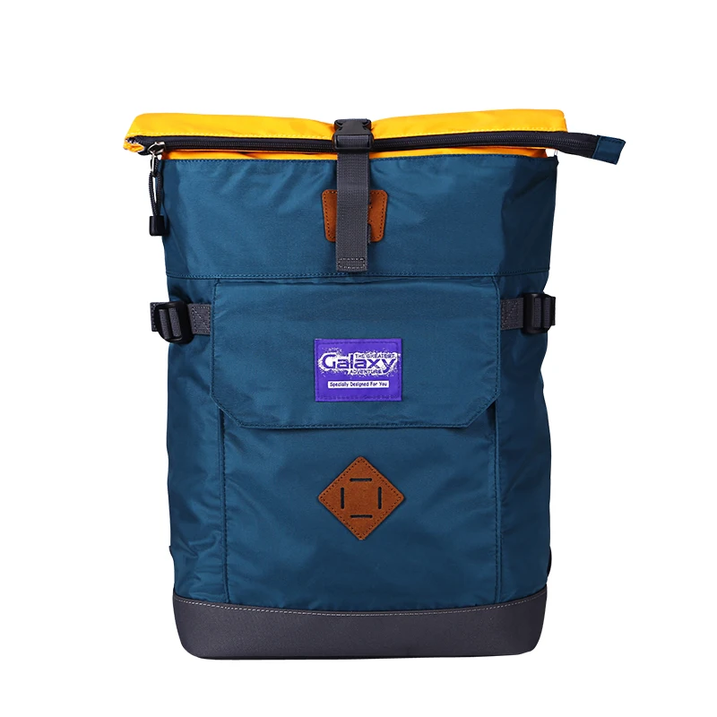

waterproof green rolltop backpack travel multifunctional bag, Customized color
