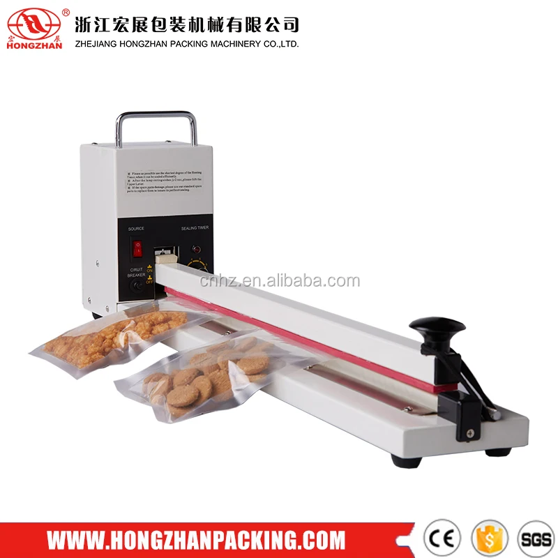 Portable Hand Sealer With Middle Side Cutter For Plastic And Paper Bags ...