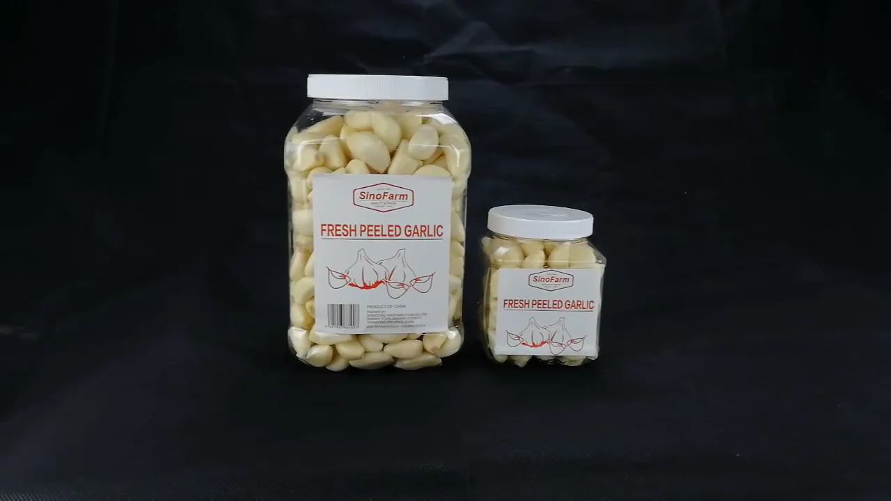 New Crop Chinese Peeled Red Garlic Cloves Fresh Normal White Garlic In Bulk Export Wholesale