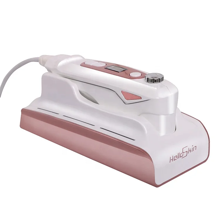 

Helloskin HIFU#2 High Quality Portable Mini Hifu face/ body Lifting Machine Anti Wrinkle machine home, Pink-white (customized)