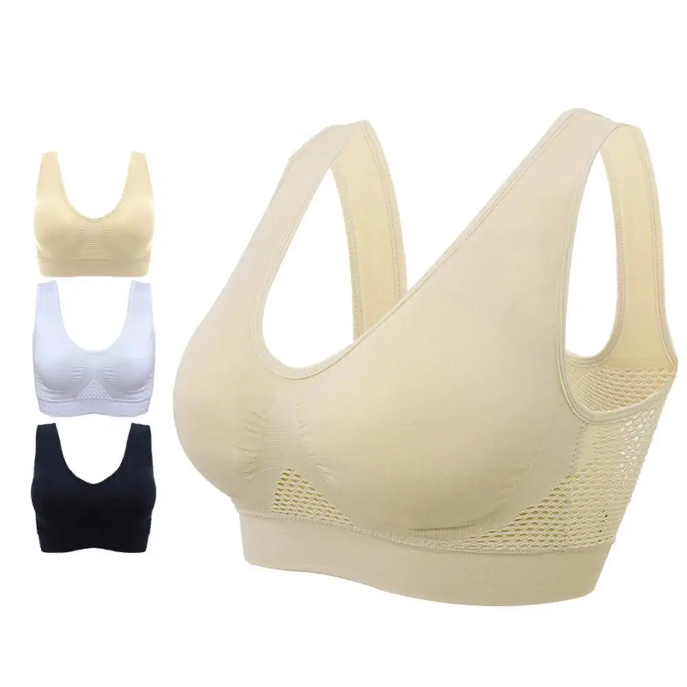 

Comfort Aire Posture Corrector Lift Up Bra Women Breathable Yoga Underwear Shockproof Sports Support Fitness Vest Bras #1012