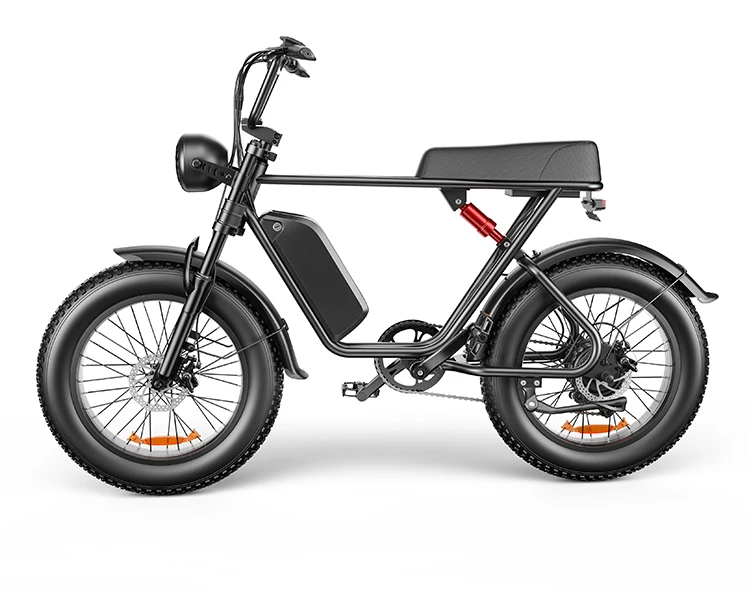 

EU USA Warehouse IP65 waterproof Electric Bicycle 1000W 48V 17.5Ah fat tire E-bike default 250W 25km/h Urban Electric bike